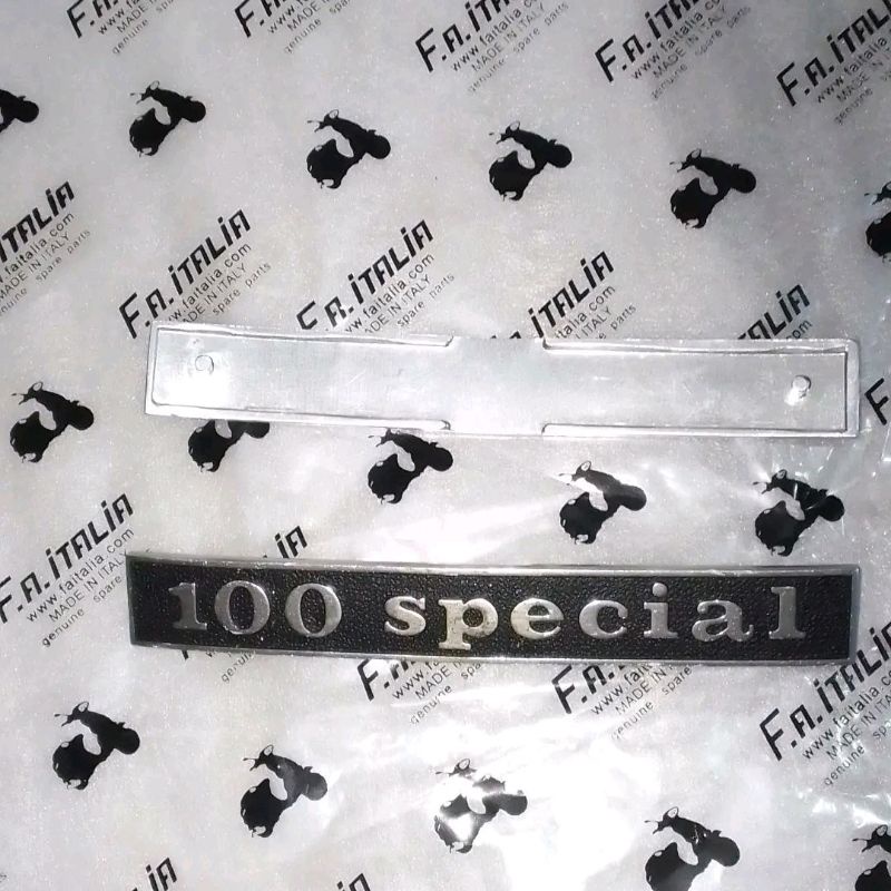 Vespa Special 100 書寫標誌原 FA 意大利