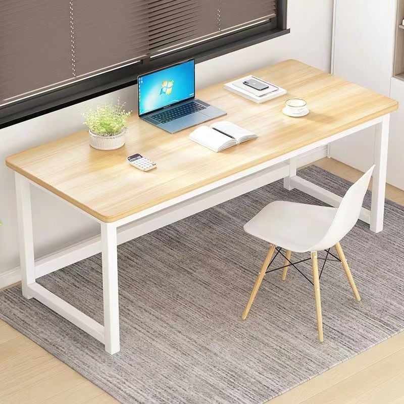 出租屋電腦桌 台式家用卧室書桌 學生桌 學習桌 辦公桌 工作台簡易桌子 木桌 長方形桌 電腦桌