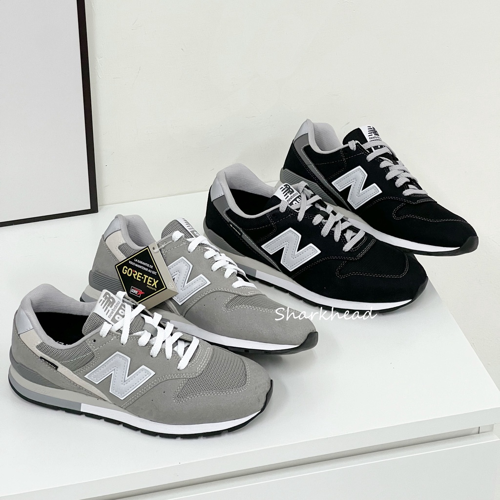 【Sharkhead】現貨 New Balance 996 GoreTex 防水 元祖灰 黑 灰 CM996XA2 反光