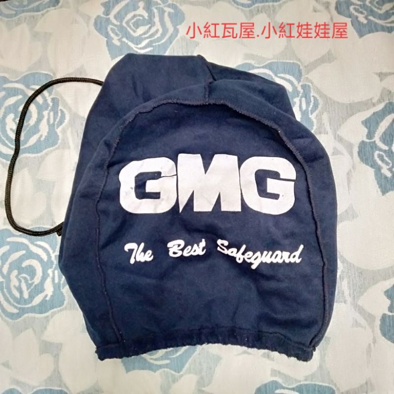 小紅瓦屋.GMG深藍色安全帽布套袋子立體剪裁安全帽袋子（