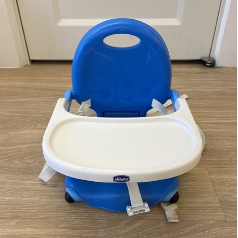 [二手] Chicco Pocket 攜帶式輕巧餐椅坐墊 藍