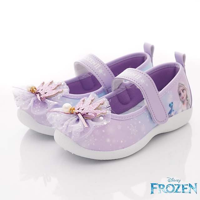 冰雪奇緣公主休閒鞋25237紫(中小童)19cm-21cm