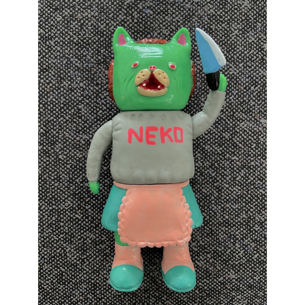 【現貨】日本 Dehara デハラユキノリ 貓大嬸 OBASAN  設計師玩具 軟膠玩具