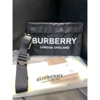 Burberry LOGO 尼龍 手拿包