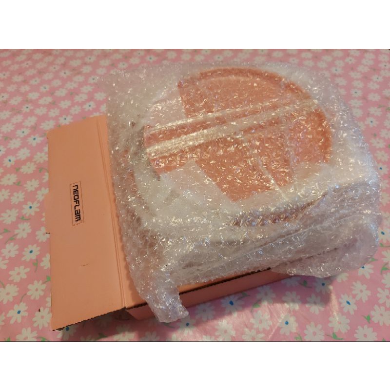 韓國NEOFLAM粉色陶瓷盤4件組