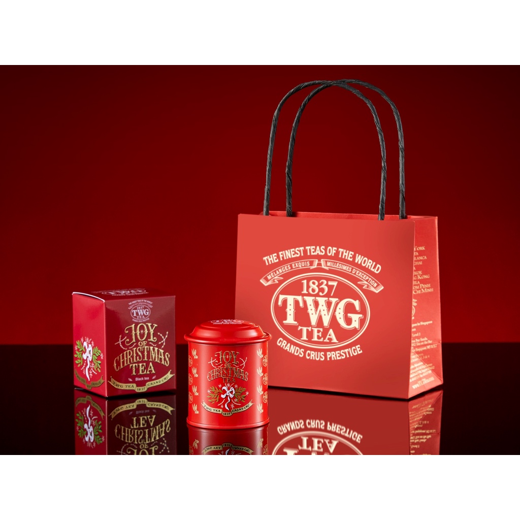 TWG貴婦茶 聖誕交換禮物聖誕節茶紅茶罐裝散茶-自新加坡的高奢茶品牌