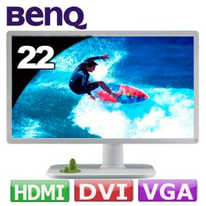 【22吋】【電腦螢幕】BenQ 22型不閃屏螢幕 VW2235H (白色)_二手_台北市可面交