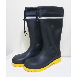 Prospect 安全鋼頭鞋/束口型防穿刺安全雨鞋/工作雨鞋/長筒雨靴(40號、41號)EN-345GS