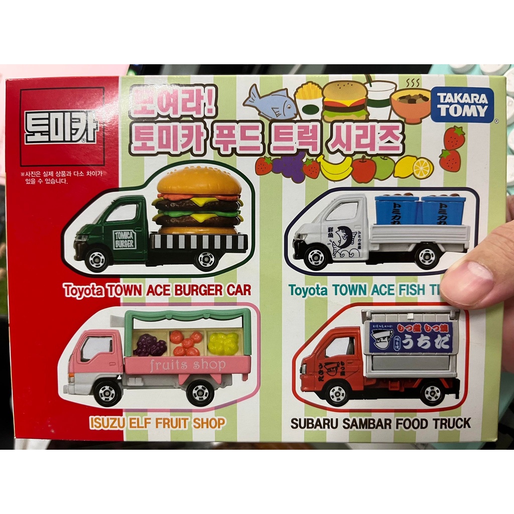 tomica 漢堡 餐車 套組 ste 禮盒 韓國境內版