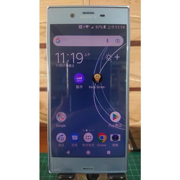 Sony Xperia XZs(螢幕小亮痕瑕疵) 藍色 二手中古良品手機  5.2" G8232 No.608