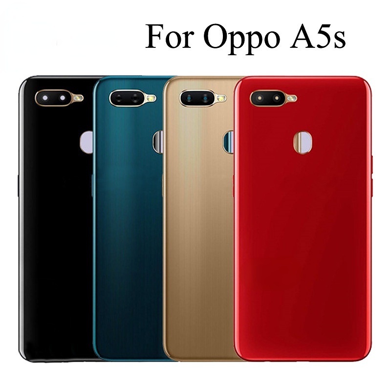 紅/黑/金/綠6.2" 適用於 OPPO A5S CPH1909 / AX5S CPH1920 後蓋電池蓋門外