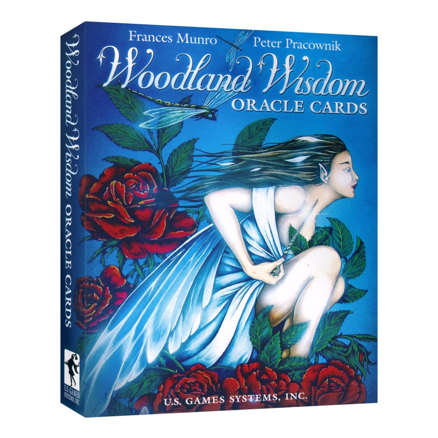 森林智慧神諭卡,贈中文翻譯｜Woodland Wisdom Oracle Cards，充滿活力的靈性導引卡【左西】