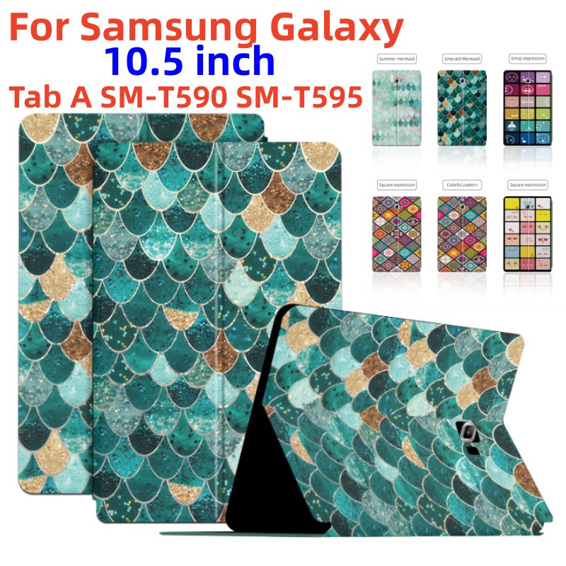 SAMSUNG 適用於三星 Galaxy Tab A 10.5 英寸 2018 SM T590 T595 T597 帶自