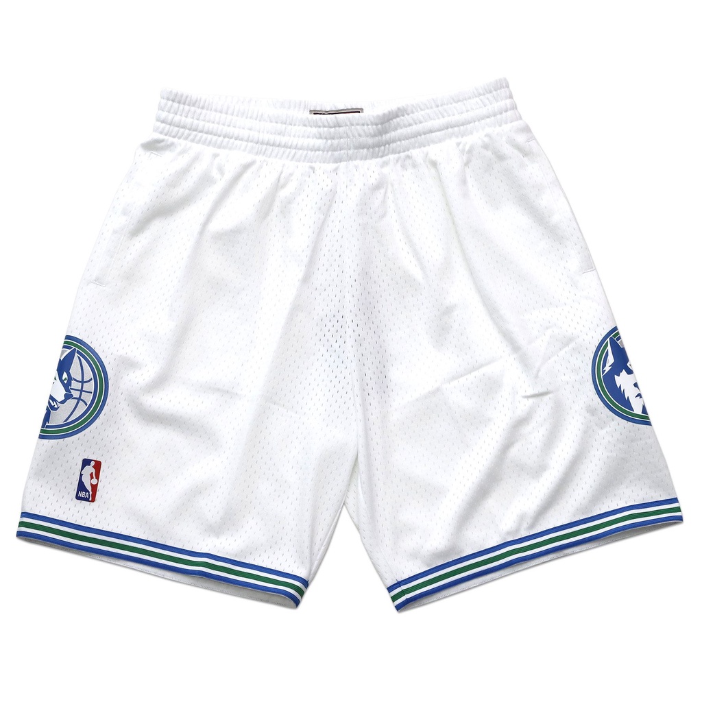 NBA 球迷版球褲 1995-96 Home 灰狼 白