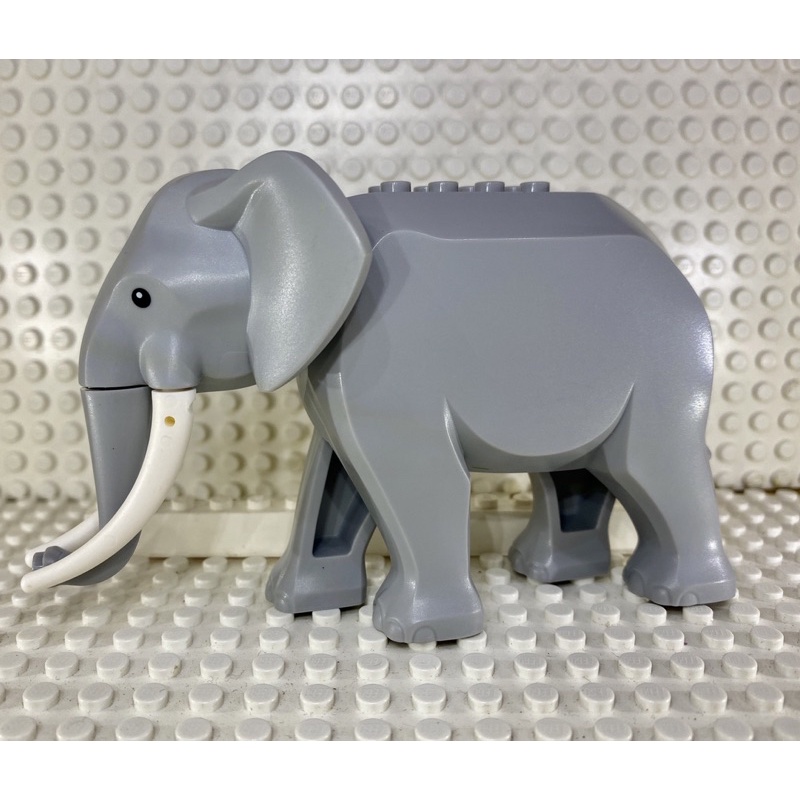 &lt;樂高人偶小舖&gt;正版樂高LEGO動物系列，(二手9成新，僅一隻）大象 60307 60302 野生動物救援營