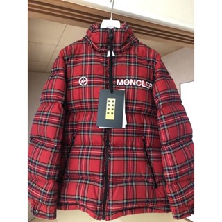 全新全配 Moncler Fragment maya 聯名 瑪雅 格紋壓印 閃電 羽絨 外套 藤原浩 s:2