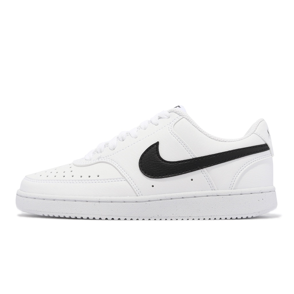 Nike 耐吉 Court Vision LOW 女款 白黑 板鞋 基本款 DH3158101