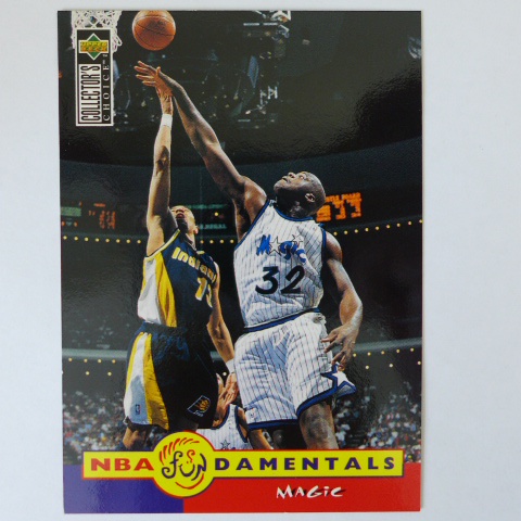 ~ Shaquille O'Neal ~名人堂/俠客/大白鯊/歐布連線/歐尼爾 1996年UD.NBA籃球卡