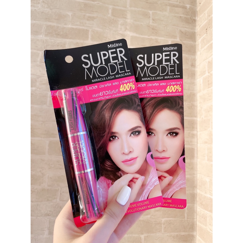 【一起購】泰國代購 Mistine 4D睫毛膏 二合一纖長濃密 雙頭睫毛膏