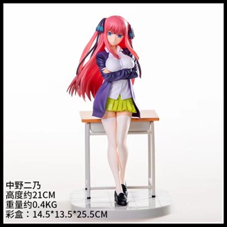 清倉【五等分的花嫁】 課桌少女 中野二乃 盒裝 禮物 公仔