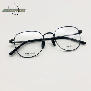 ✅💕 小b現貨 💕[檸檬眼鏡] agnes b. ANB70098 C01 光學眼鏡 法國經典品牌 鈦金屬鏡框 絕對正品