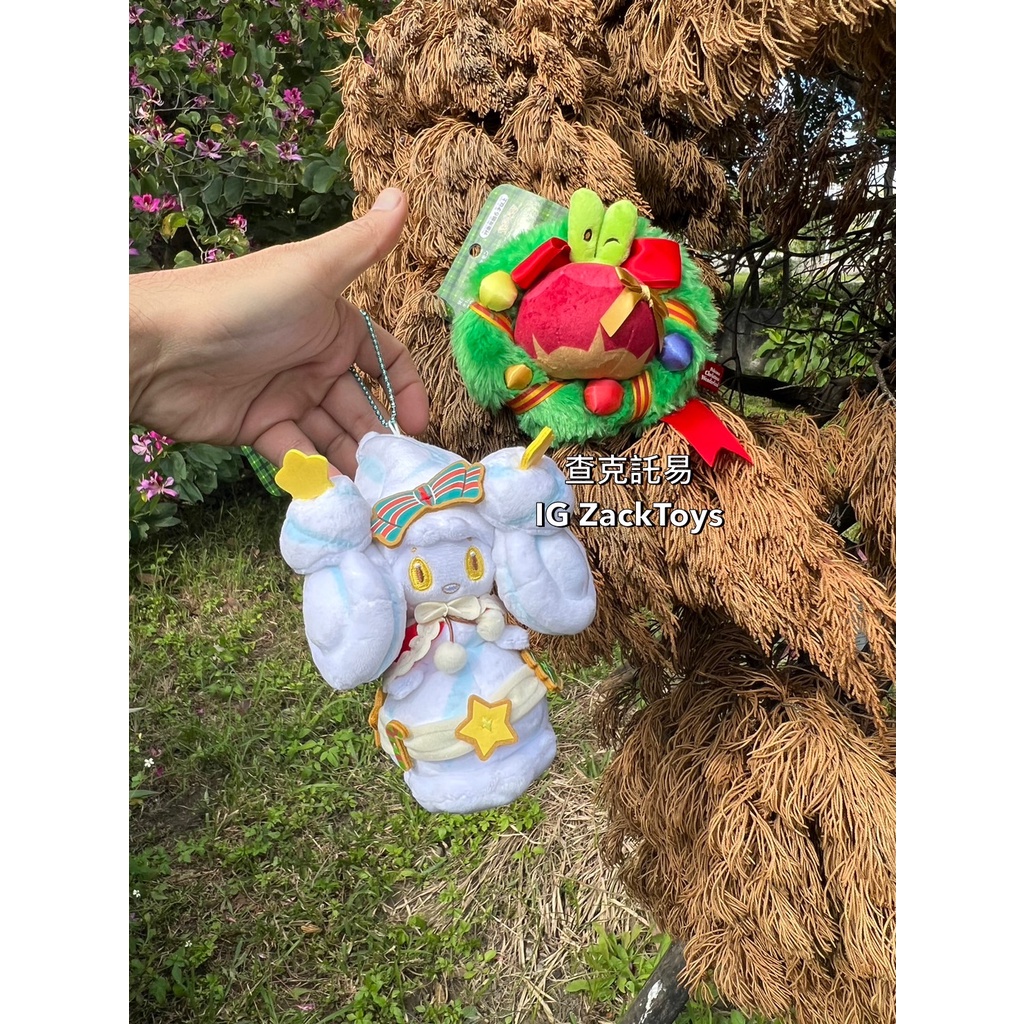 🔥現貨🔥日本寶可夢 - 2020 寶可夢聖誕節 霜奶仙 啃果蟲  霜奶仙的奶香雪鹽型態 娃娃吊飾