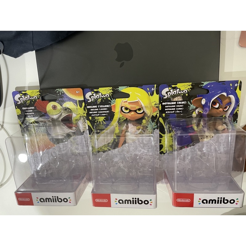 二手 amiibo 斯普拉遁3 Splatoon 漆彈大作戰 有拆封