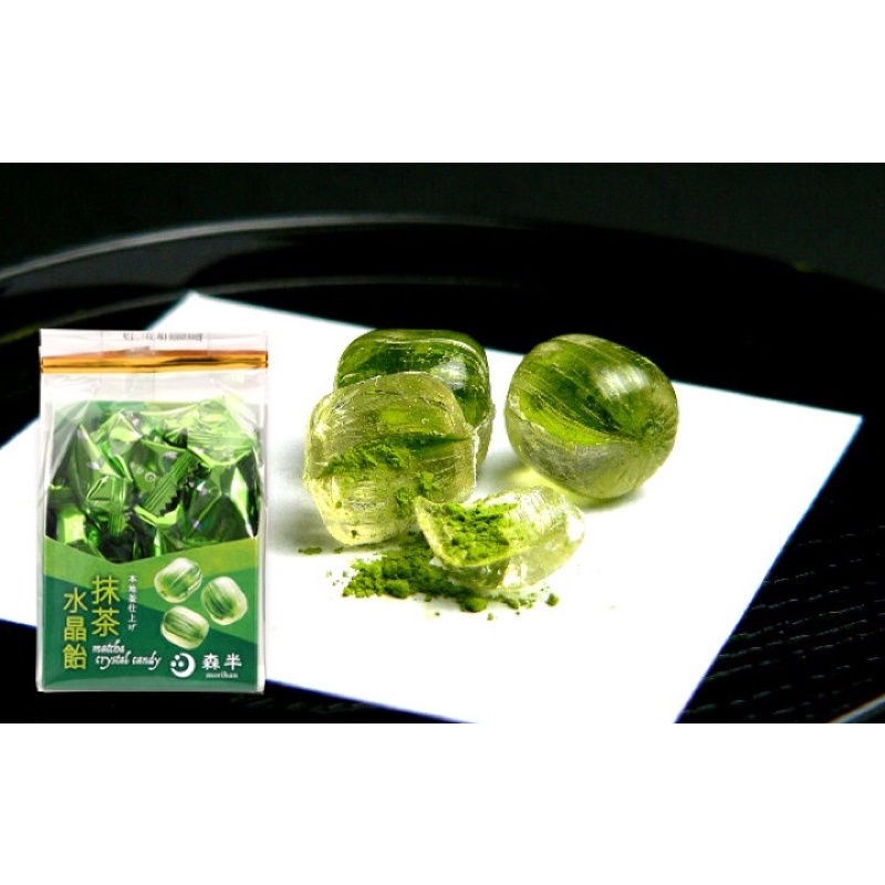 現貨 日本森半抹茶水晶糖