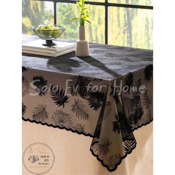【SOLO EV for home】簍空斑馬 150x200cm 桌布 桌巾 防塵布 居家裝飾 攝影道具