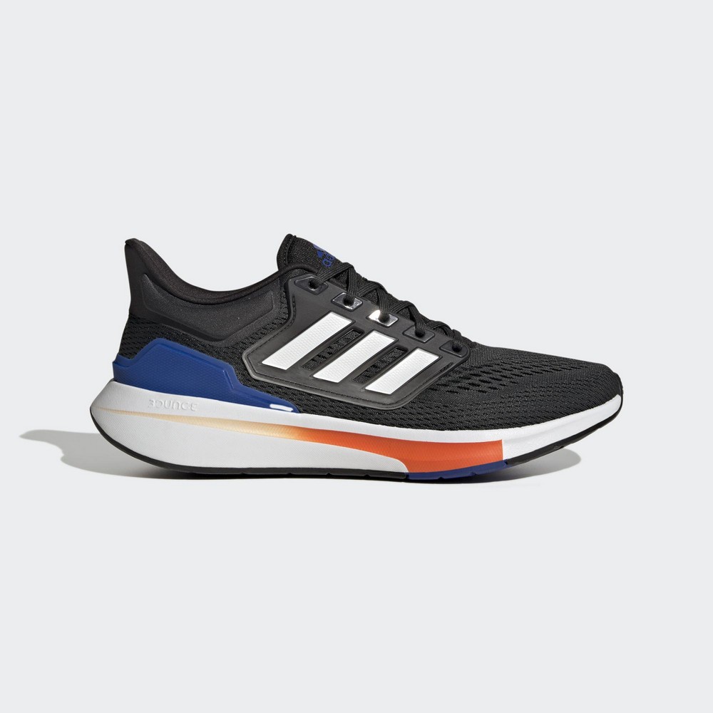 ADIDAS 慢跑鞋 運動鞋 EQ21 RUN 男 GY2194 黑色