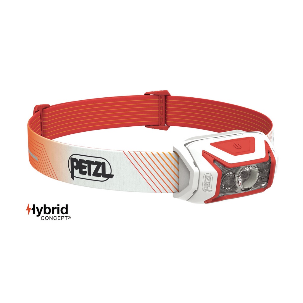 【Petzl】E065AA03 紅 ACTIK CORE 頭燈【600流明 / IPX4】附充電電池 台灣公司貨