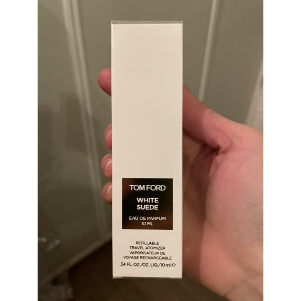 Tom Ford 私人調香系列 白麝香 WHITE SUEDE 中性淡香精 10ML 可噴式 磁吸式瓶蓋