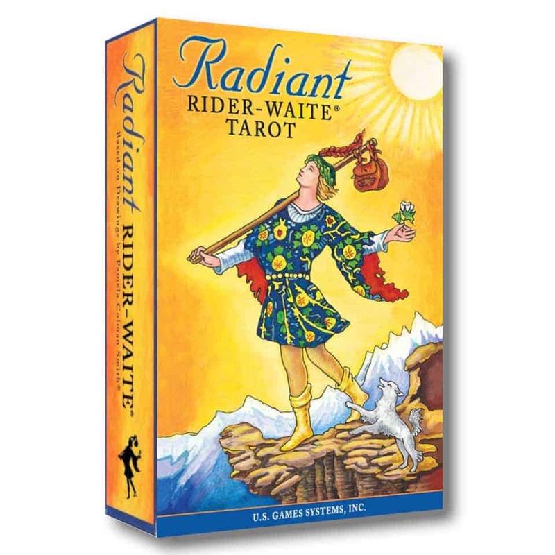 偉特塔羅粉彩版,贈中文翻譯｜Radiant Rider-Waite Tarot 將原始版本的塔羅重新著色【左西購物網】