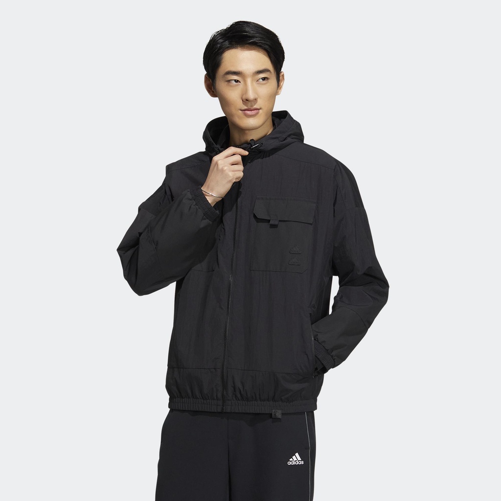 ADIDAS 男生款 ST GZ MH WV JKT 連帽外套 IA6959 愛迪達 防風外套 工裝外套