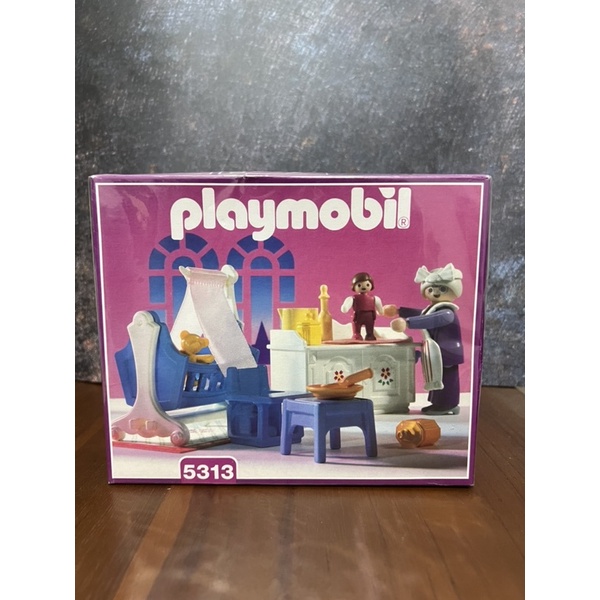 Playmobil摩比5313全新絕版維多利亞嬰兒房女僕