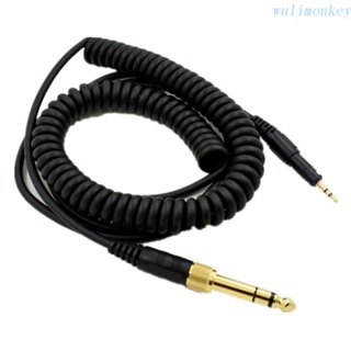 Wu 強大而強大的耳機線輔助線,適用於ATH-M50x ATH-M40x HD518 HD598 HD595 耳機