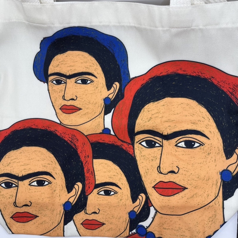 ［泰國文創］墨西哥女畫家芙烈達·卡蘿Frida Kahlo帆布袋