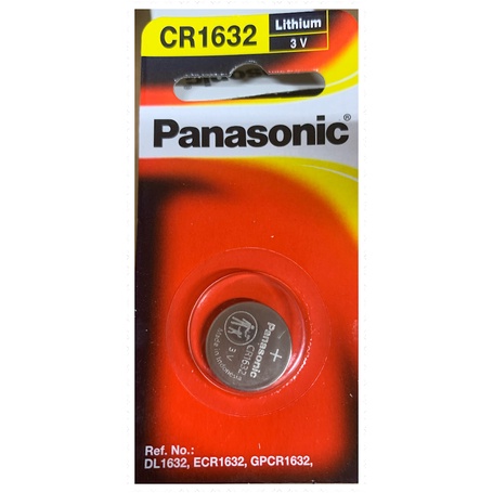 國際牌Panasonic CR1632 1入 水銀 鈕扣 相機 手錶電池 計算機 電子秤