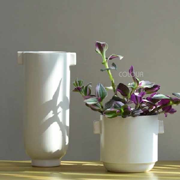 現代簡約陶瓷花瓶 兩款 歐式花器創意個性花瓶典雅別緻花藝插花家居裝飾拍攝道具擺拍 杯盤囊集colour選物 蝦皮購物