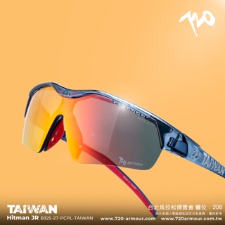 🌟正品🌟720armour Hitman JRB325-27 透明午夜藍 偏光鏡片 TAIWAN版 運動太陽眼鏡
