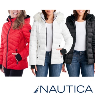 ❤️現貨❤️Nautica 女士羽絨服 女款 防撥水 保暖 禦寒 厚款 防風外套