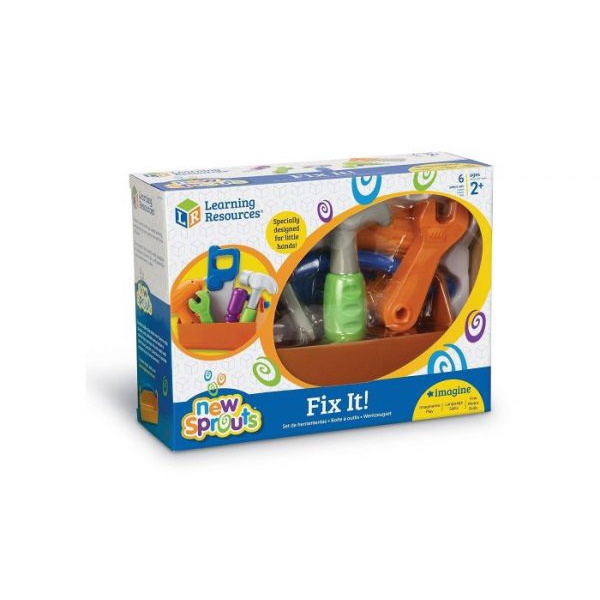 「芃芃玩具」LEARNING RESOURCES 益智玩具 幼兒入門工具箱 原價995 貨號83776