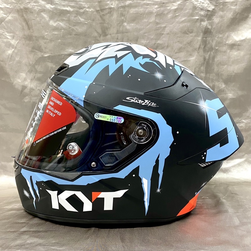 現貨！KYT TT-COURSE TTC 冬測 雪怪 維京人 選手彩繪 全罩式安全帽 全罩
