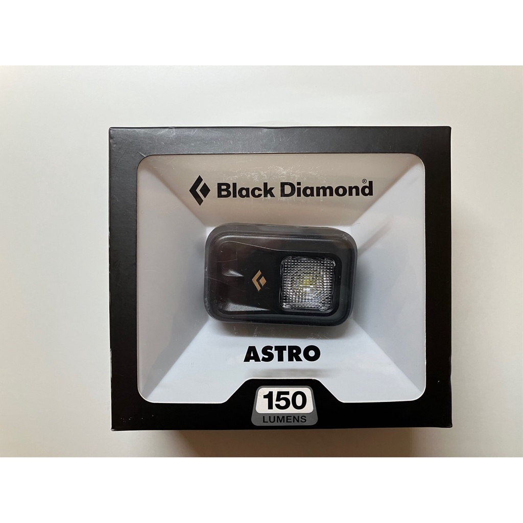 [二手] Black Diamond Astro 150流明 LED 頭燈 黑色