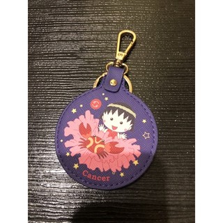 可愛鑰匙圈 櫻桃小丸子 木雕小鯊魚 毛球吊飾