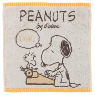 日本製 今治無撚 Snoopy 史努比復古感 大方巾 洗臉巾