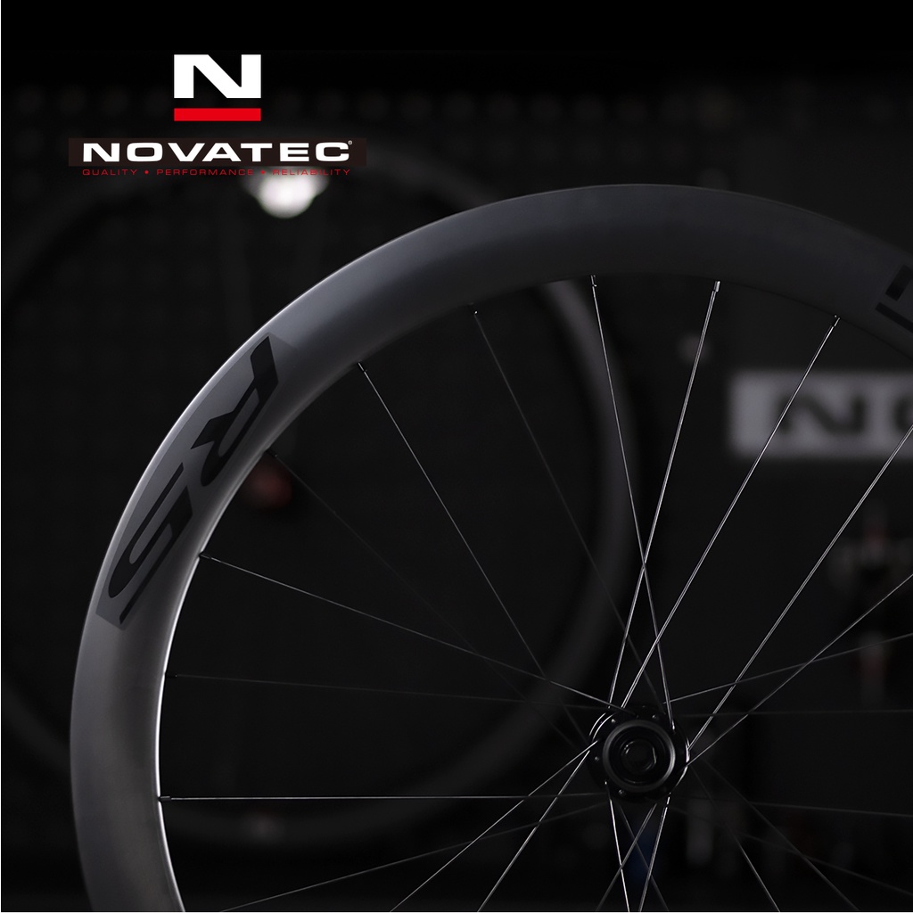 【直營】NOVATEC R5 DISC 第三代碳纖維碟煞輪組-闇黑特仕版