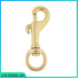 Brass Swivel Trigger Clip Lobster Clasp Keychain Dog Horse S
