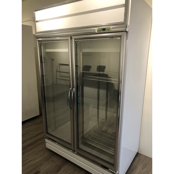 二手直立式冷凍雙門冰箱