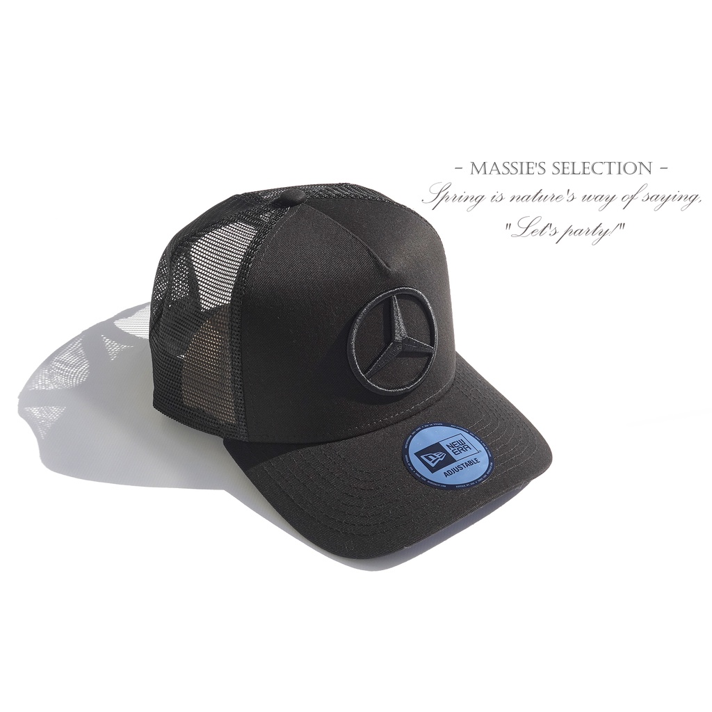 黑色LOGO 賓士棒球帽 ADJUSTABLE Mercedes-Benz NEW ERA 棒球帽 帽子 帽 賓士 LX